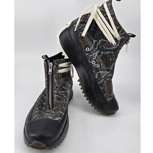 Converse Run Star Hike Hi Snake Shoes Sneakers Mens Sz 8.5 Womens Sz 10 Unisex